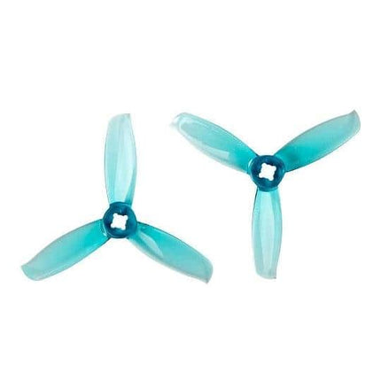 Gemfan WinDancer 3028 Tri-Blade 3" Prop 4 Pack  (5mm/1.5mm Mounting) - Choose Your Color