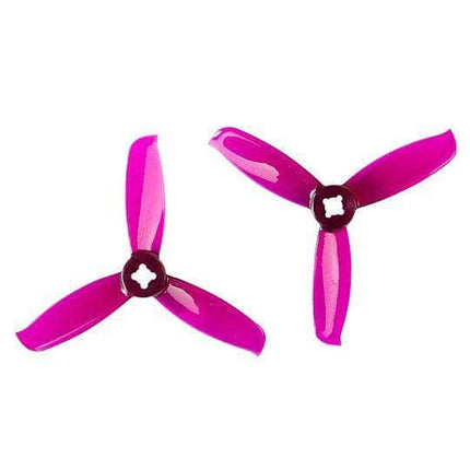 Gemfan WinDancer 3028 Tri-Blade 3" Prop 4 Pack  (5mm/1.5mm Mounting) - Choose Your Color