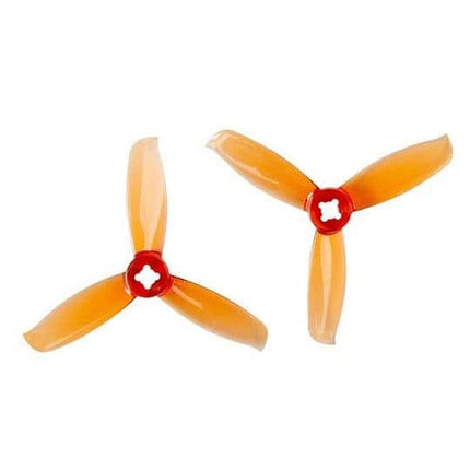 Gemfan WinDancer 3028 Tri-Blade 3" Prop 4 Pack  (5mm/1.5mm Mounting) - Choose Your Color