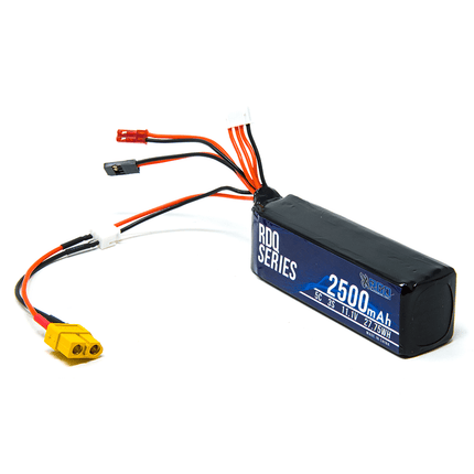 RDQ Series 11.1V 3S 2500mAh 5C LiPo Battery for Taranis X9D