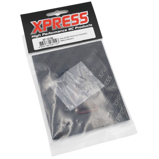 XP-10192, Xpress Execute Aluminum Adjustable Battery Stoppers For Execute Series
