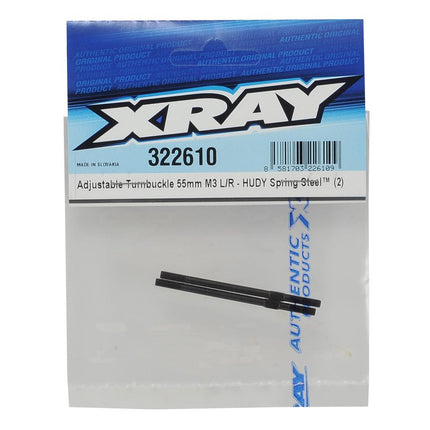 XRA322610, XRAY XB2 55mm Turnbuckle (2)