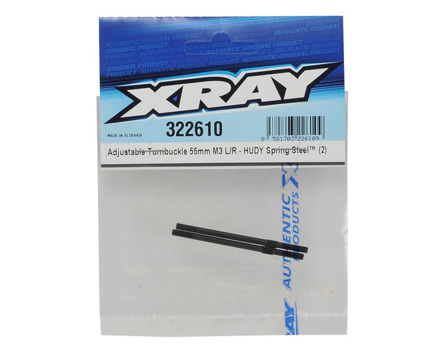 XRA322610, XRAY XB2 55mm Turnbuckle (2)