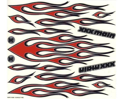 XXXH006, XXX Main H006 Decals Scarlet Fire Large