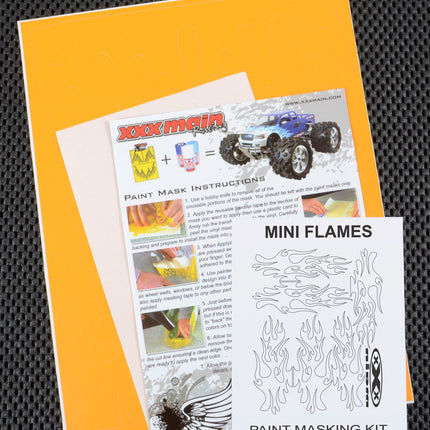 XXXM020L, XXX Main Mini Flames Paint Mask