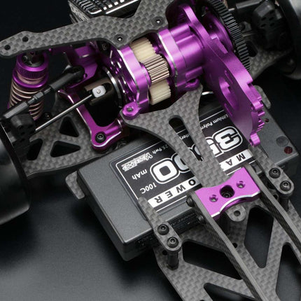 YOKMDR-010P, Yokomo Limited Edition MD 1.0 Master Drift 1/10 RWD Drift Car Kit (Purple)