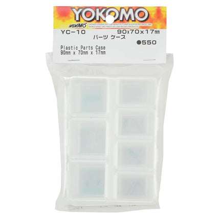 YOK-YC-10, Yokomo Plastic Parts & Screws Case (3) (90x70x17mm)