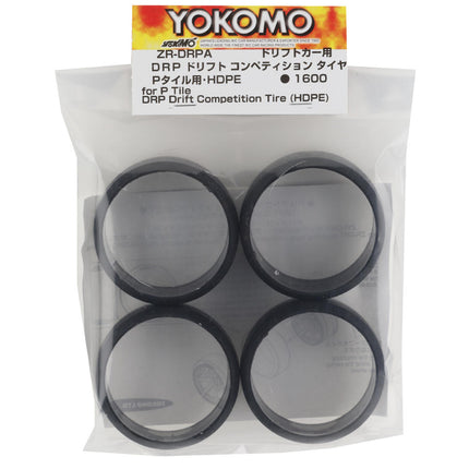 YOKZR-DRPA, Yokomo DRPA Competition Drift Tire (4) (for P-Tile)