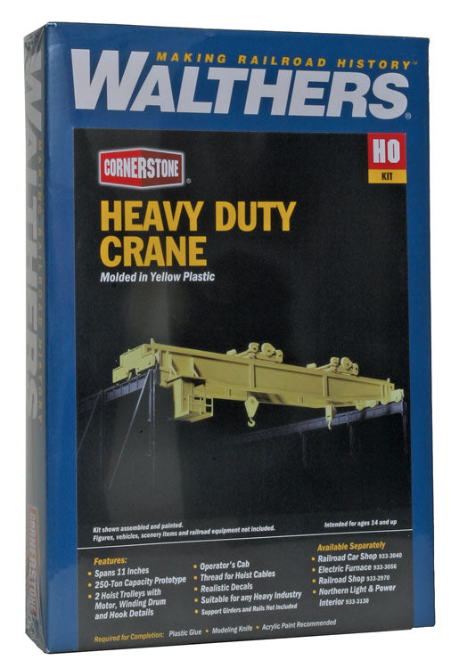 933-3150, Heavy-Duty Overhead Crane, Walthers Cornerstone