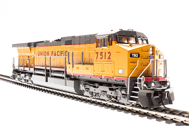 N Scale - Broadway Limited - 3433 - Locomotive, Diesel, GE AC6000CW - Union Pacific - 7512 - Caloosa Trains And Hobbies