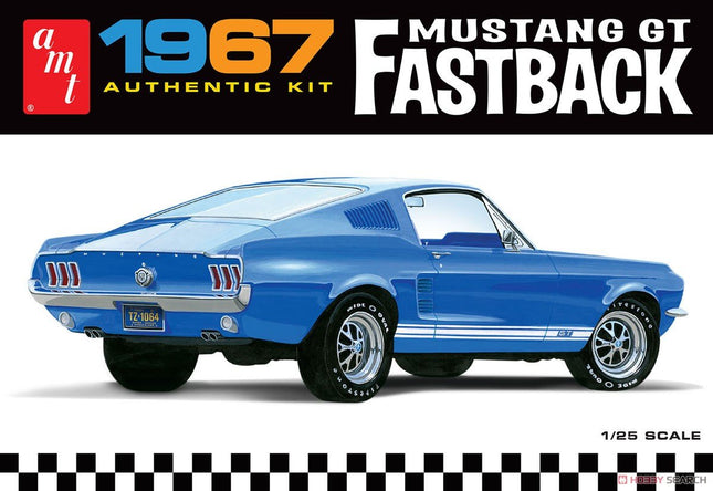 AMT 1/25 Ford Mustang GT Fastback 1967 Model Kit AMT1241