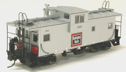 Atlas N Standard Cupola and Extended Vision Caboose Burlington Route 13651