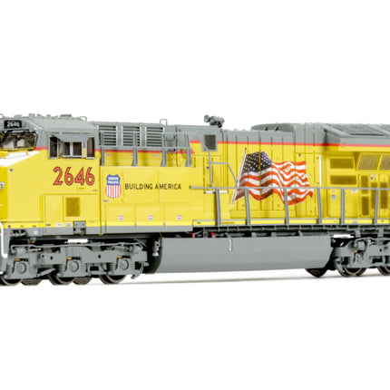 ScaleTrains Rivet Counter N Scale GE Tier 4 GEVo C45AH, Union Pacific, SXT30673 #2646, DCC & Sound Equipped - Caloosa Trains And Hobbies