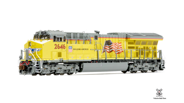 ScaleTrains Rivet Counter N Scale GE Tier 4 GEVo C45AH, Union Pacific, SXT30673 #2646, DCC & Sound Equipped - Caloosa Trains And Hobbies