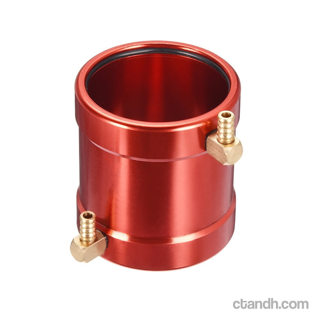 LEO-4068, Red Water Cooling Jacket 40mm x 68mm Long
