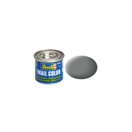 14ml Enamel Mouse Grey Mat Tinlets