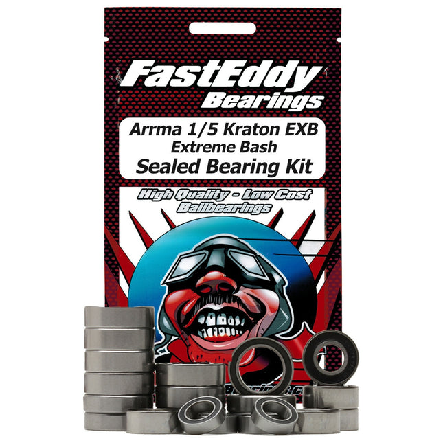 TFE6949, FastEddy Arrma 1/5 Kraton EXB Extreme Bash Sealed Bearing Kit