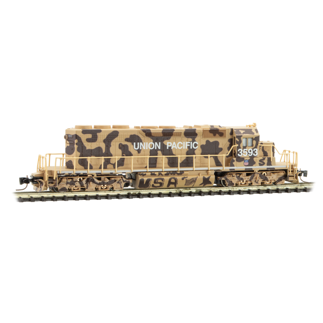 Union Pacific Camo SD40-2 Road #3593 Rel. 08/19 - Caloosa Trains And Hobbies