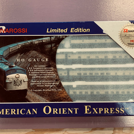 HO Scale RIVAROSSI No. 0885 / 3000 Limited Edition American Orient Express Set - Caloosa Trains And Hobbies