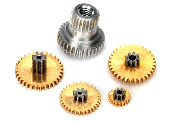 TRA2064X, GEAR SET METAL SERVO 2065X