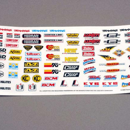 TRA2514, DECALS RACE SPONSORS