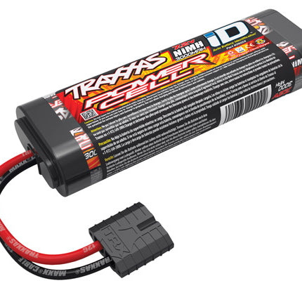 TRA2922X, Traxxas Power Cell 6-Cell Stick NiMH Battery Pack w/iD Connector (7.2V/3000mAh)