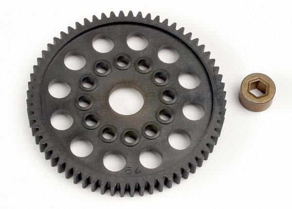 TRA3164, SPUR GEAR 64-T 32-P/BUSIHING