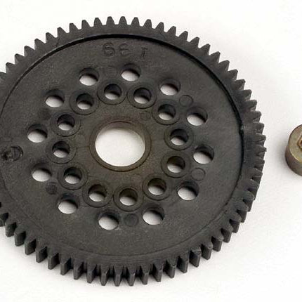 TRA3166, SPUR GEAR 66-T 32-P/BUSIHING