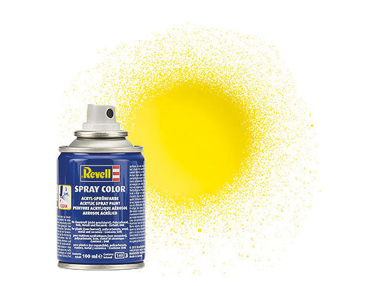 100ml Acrylic Yellow Gloss Spray