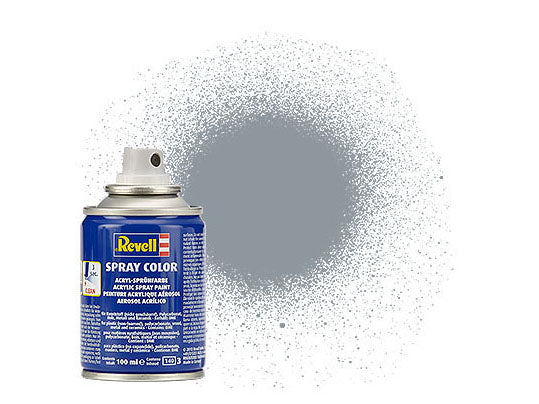 100ml Acrylic Steel Metallic Spray