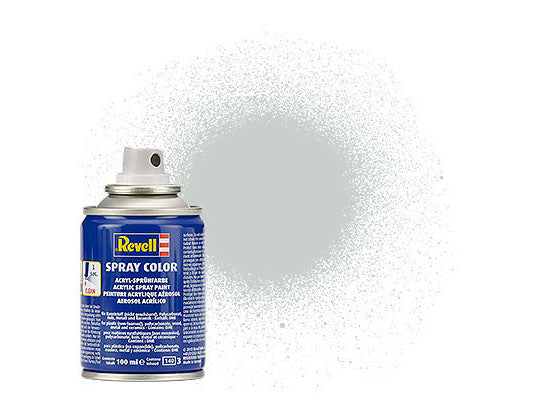 100ml Acrylic Light Grey Silk Spray