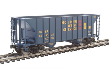 Walthers Mainline 34' 100-Ton 2-Bay Hopper - Ready to Run -- Golden West #629524