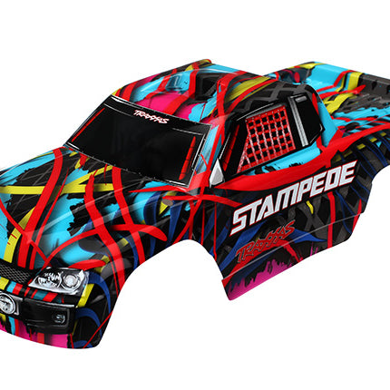 TRA3649, Body, Stampede®, Hawaiian graphics (painted, decals applied)
