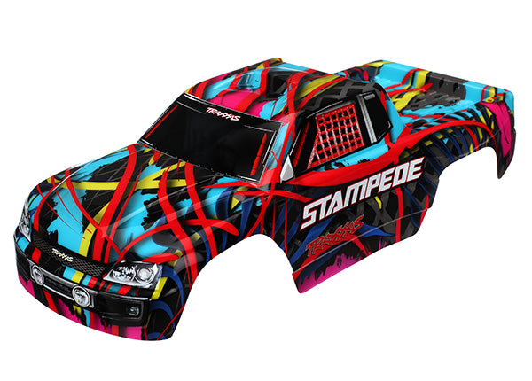 TRA3649, Body, Stampede®, Hawaiian graphics (painted, decals applied)