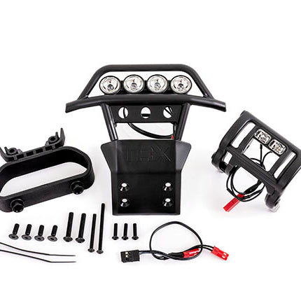 TRA3694, Traxxas Stampede Light Kit w/Front & Rear Bumpers