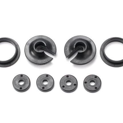 TRA3768, Traxxas Shock Spring Retainers (Upper & Lower)
