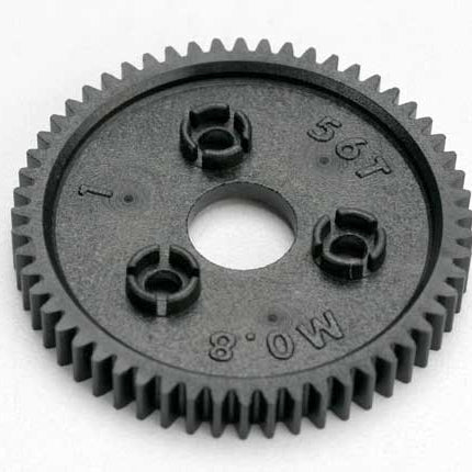 TRA3957, SPUR GEAR 56-T .8 MP (32-P)