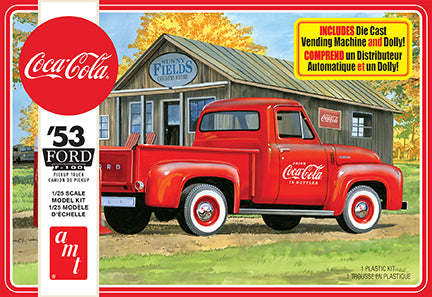 1/25 Cola-Cola 1953 Ford Pickup Truck - Caloosa Trains And Hobbies