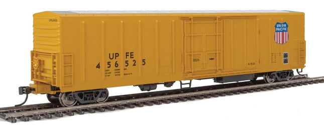 WalthersMainline Part # 910-3943 57' Mechanical Reefer -Union Pacific Fruit Express(R) UPFE #456525 (yellow, Shield Logo)