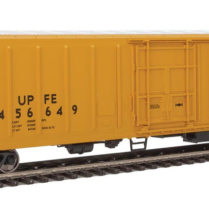 WalthersMainline Part # 910-3944 57' Mechanical Reefer - Union Pacific Fruit Express(R) UPFE #456649 (yellow, Shield Logo)
