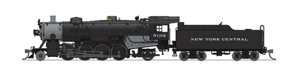 Broadway Limited Imports N 5976 USRA 2-8-2 Light Mikado Steam Locomotive, New York Central #5102 (Equipped with Paragon3 Sound/DC/DCC) N Scale