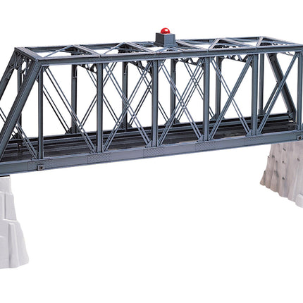 LNL612772, O-27 Truss Bridge w/Flasher - Caloosa Trains And Hobbies