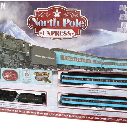 BAC00751, Bachmann Trains - North Pole Express - Ready To Run Electric Train Set - HO Scale - Caloosa Trains And Hobbies