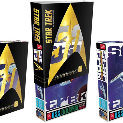 AMT Star Trek Classic U.S.S. Enterprise (50th Anniversary Ed) 1:650 Scale Model Kit