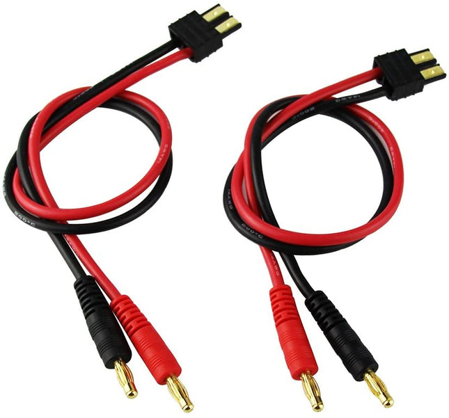 RCE1G6312, Traxxas Charge Cable 12awg x 2