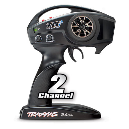 TRA6509R - TQi 2.4 GHz High Output radio system, 2-channel, Traxxas Link™ enabled, TSM (2-ch transmitter, 5-ch micro receiver)