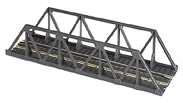 65' Warren Truss Bridge - Kit -- Code 100 Nickel-Silver Rail - 9" 22.9cm