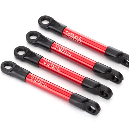 TRA7018X, Traxxas Aluminum Push Rod Set (Red) (4)