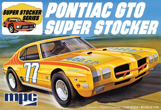 1970 Pontiac GTO Super Stocker 1:25 Plastic Model Kit