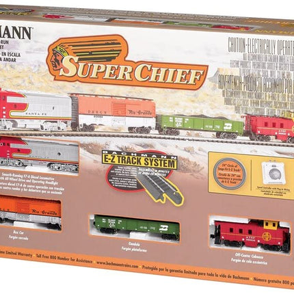 Bachmann Trains - Super Chief - Ready To Run Electric Train Set - N Scale - Caloosa Trains And Hobbies